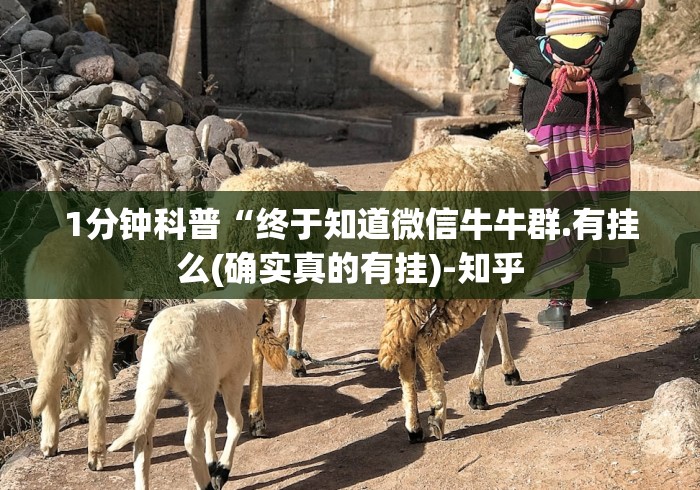 1分钟科普“终于知道微信牛牛群.有挂么(确实真的有挂)-知乎 1分钟科普“终于知道微信牛牛群.有挂么(确实真的有挂)-知乎