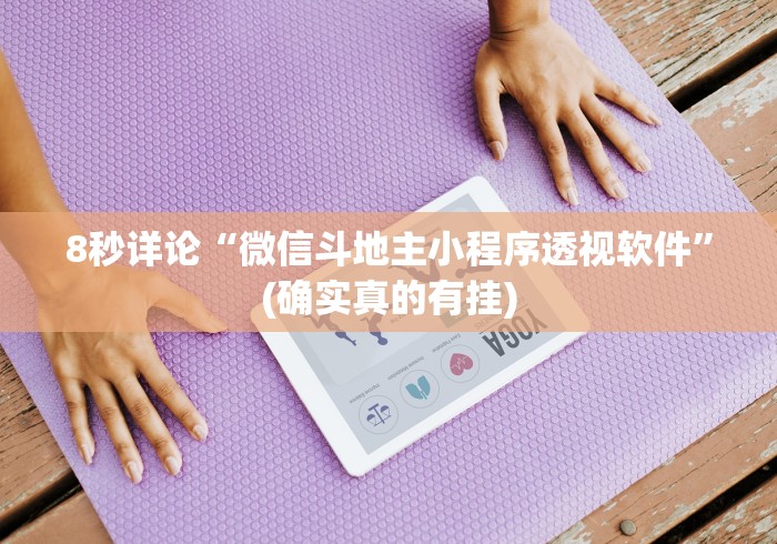 8秒详论“微信斗地主小程序透视软件”(确实真的有挂) 8秒详论“微信斗地主小程序透视软件”(确实真的有挂)