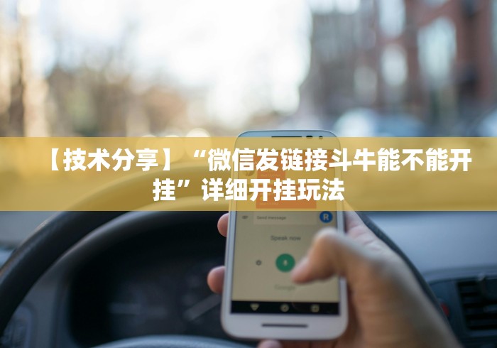 【技术分享】“微信发链接斗牛能不能开挂”详细开挂玩法 【技术分享】“微信发链接斗牛能不能开挂”详细开挂玩法