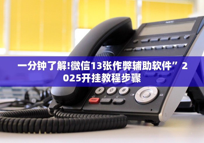 一分钟了解!微信13张作弊辅助软件”2025开挂教程步骤 一分钟了解!微信13张作弊辅助软件”2025开挂教程步骤