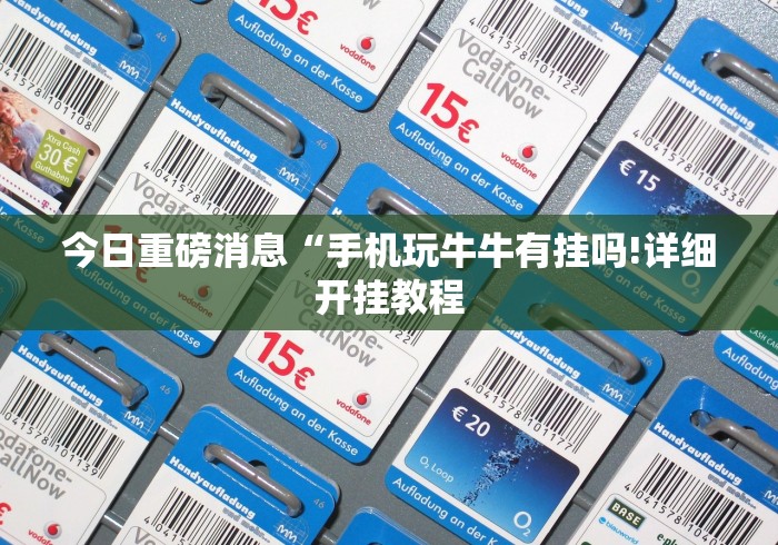 今日重磅消息“手机玩牛牛有挂吗!详细开挂教程