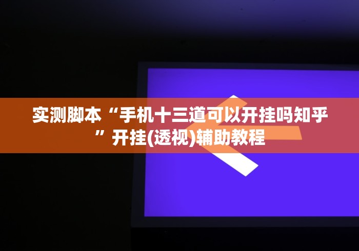 实测脚本“手机十三道可以开挂吗知乎”开挂(透视)辅助教程