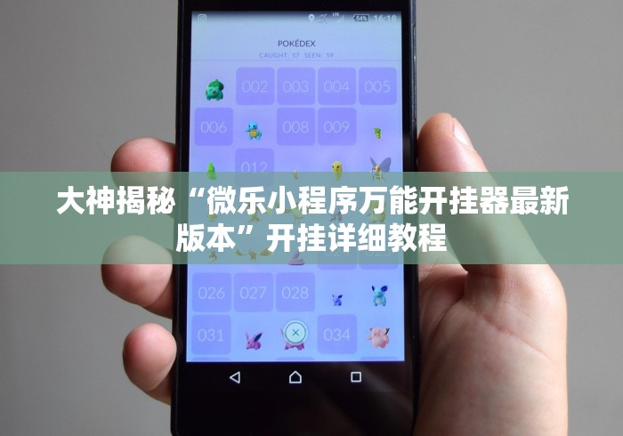 大神揭秘“微乐小程序万能开挂器最新版本”开挂详细教程