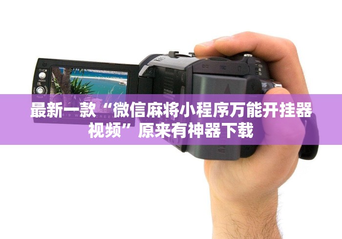 最新一款“微信麻将小程序万能开挂器视频”原来有神器下载