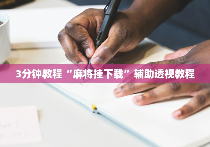 3分钟教程“麻将挂下载”辅助透视教程