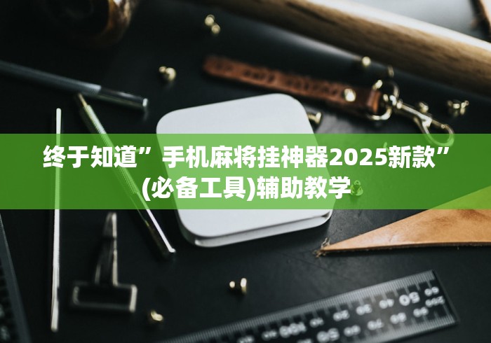终于知道”手机麻将挂神器2025新款	”(必备工具)辅助教学