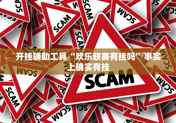 开挂辅助工具“欢乐联赛有挂吗”事实上确实有挂