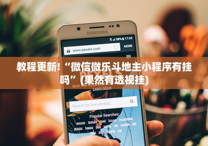 教程更新!“微信微乐斗地主小程序有挂吗”(果然有透视挂)