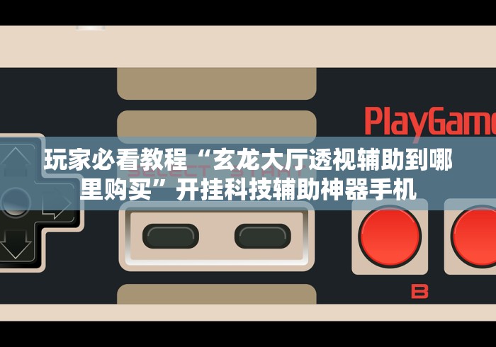 玩家必看教程“玄龙大厅透视辅助到哪里购买”开挂科技辅助神器手机