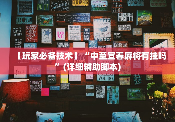 【玩家必备技术】“中至宜春麻将有挂吗”(详细辅助脚本)