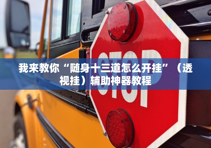 我来教你“随身十三道怎么开挂”（透视挂）辅助神器教程